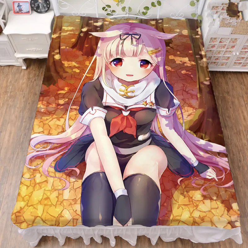 Японская коллекция аниме Kantai постельное белье из молочного волокна и фланелевое