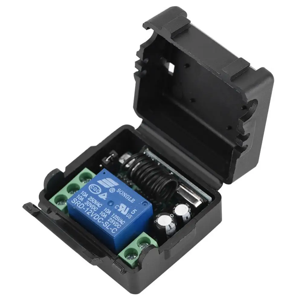12V одноканальный 433MHz многофункциональный беспроводной пульт дистанционного