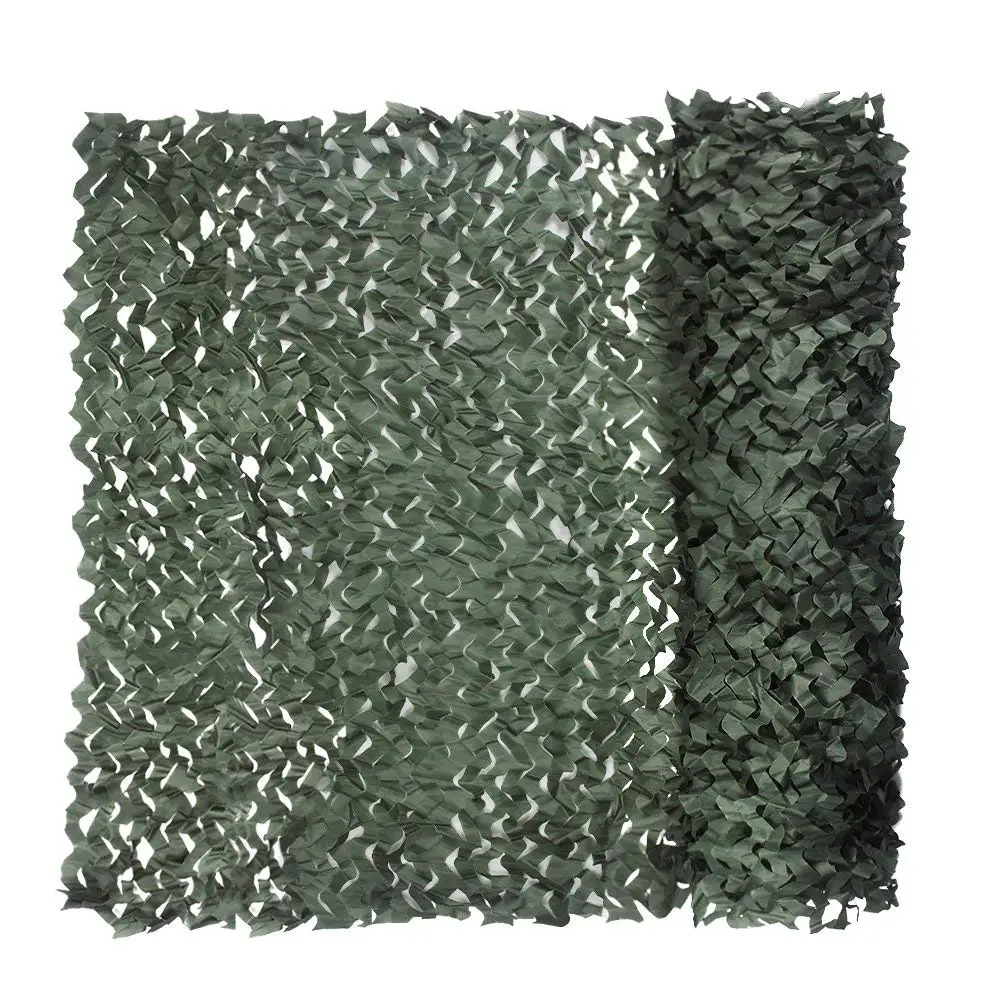 WELEAD Army Green Simple Camouflage Net 3x3 2x3 Outdoor Awning Garden Decoration Military Camo Network Canopy Concealment Mesh