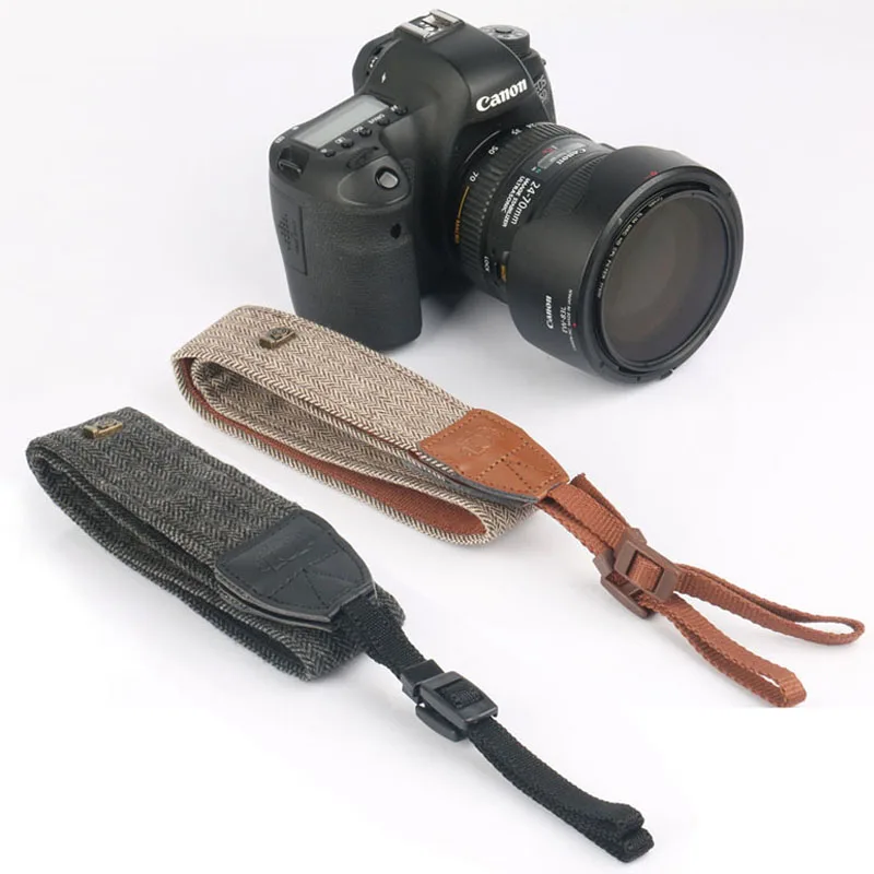 Аксессуары для камеры винтажный ремень Sony Nikon Canon Olympus DSLR|Ремни камер| |