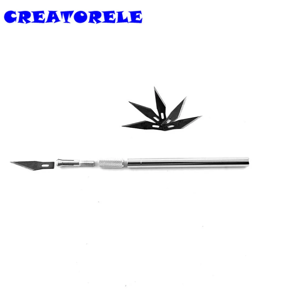 5 лампочек инструменты для рукоделия скальпель самостоятельной резки печатной