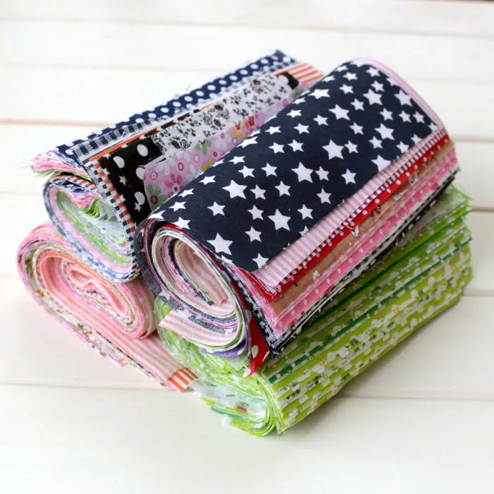 

20cm*25cm Tilda Flowers ,Stripe patchwork Fabric, Cotton Fabric for DIYF Craft Sewing Doll Tecido 60 pcs no repeat design