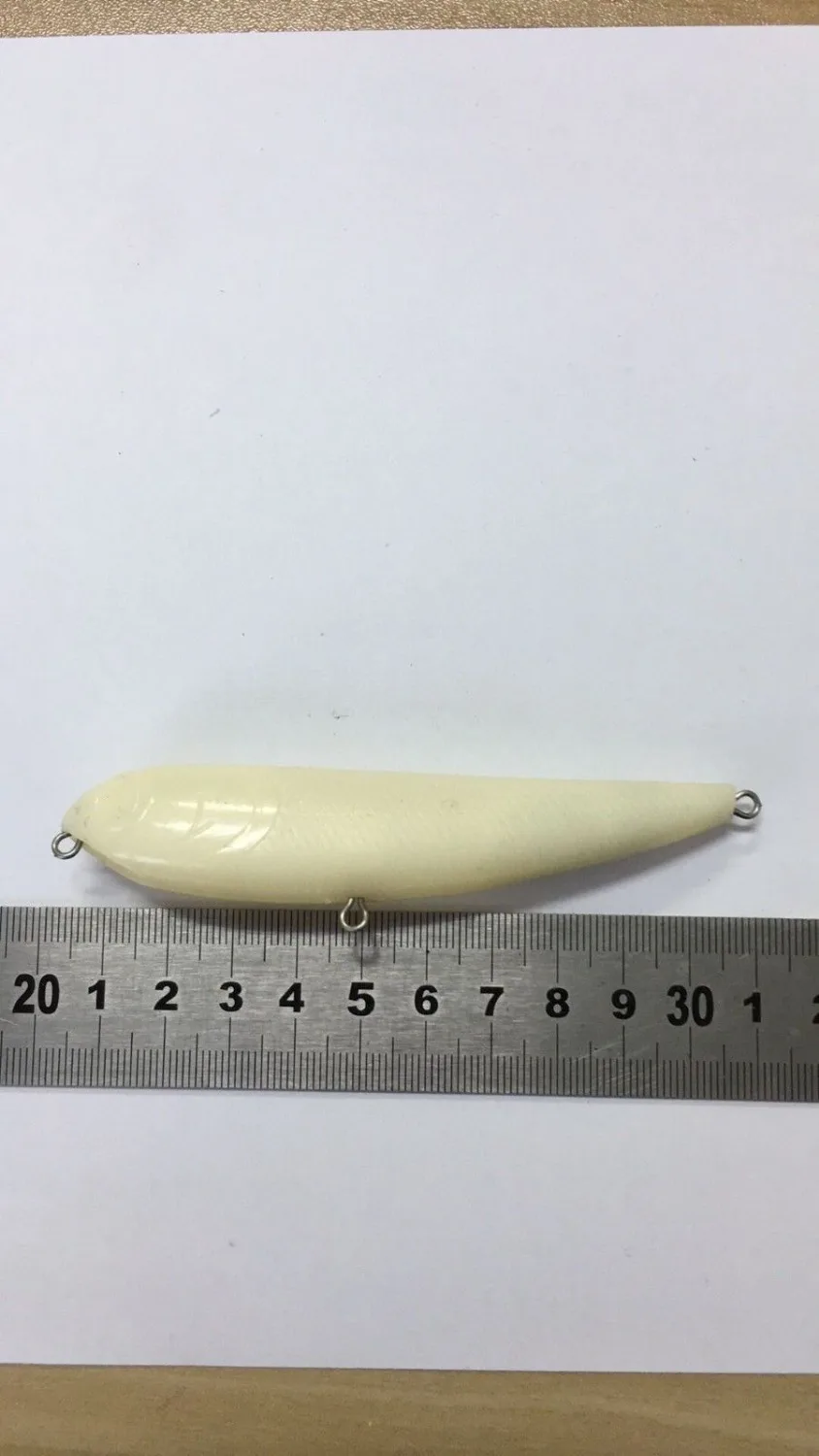 10 шт. неокрашенные жесткие рыболовные приманки 4 1/2 дюйма 15/32 унций пустые JSS266|fishing