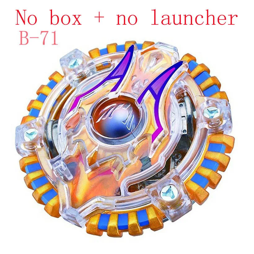 B71-NO BOX Все модели пусковых устройств Bey Bay Burst Toys Arena Metal God Fafnir spinning top Blade Blades Toy - Цвет: B71-NO BOX