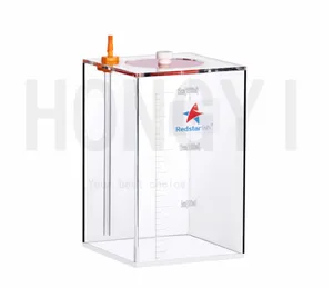 Насос для дозирования рифов, резервуар для хранения резервуаров 1,5 л 4,5 л, аквариумный резервуар для воды, медленно добавляемый резервуар для титрирования, резервуар для аквариума, с возможностью погружения в воду, с резервуаром для дозирования воды, резервуар для аквариума, резервуар для воды, р