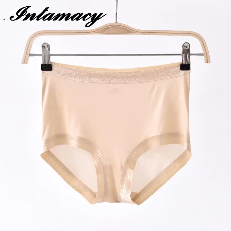 Женское шелковое нижнее белье вязаные трусики из 100% натурального шелка Летние
