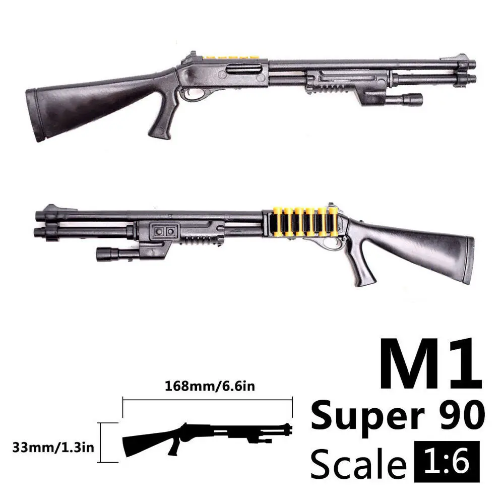 1:6 модель оружия Бенелли M1 Super 90 Shot Gun сборки игрушки Пазлы Строительные кирпичи