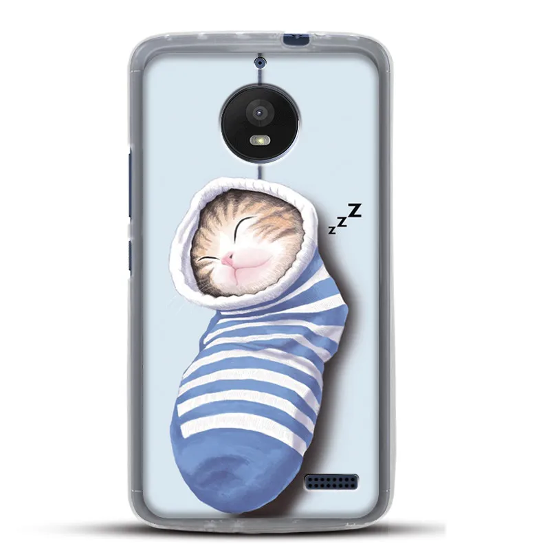 Soft Silicone Phone Case For Motorola Moto E4 Plus XT1770 XT1773 E 4th Gen Europe Versions Painted Cover Capa Coque |
