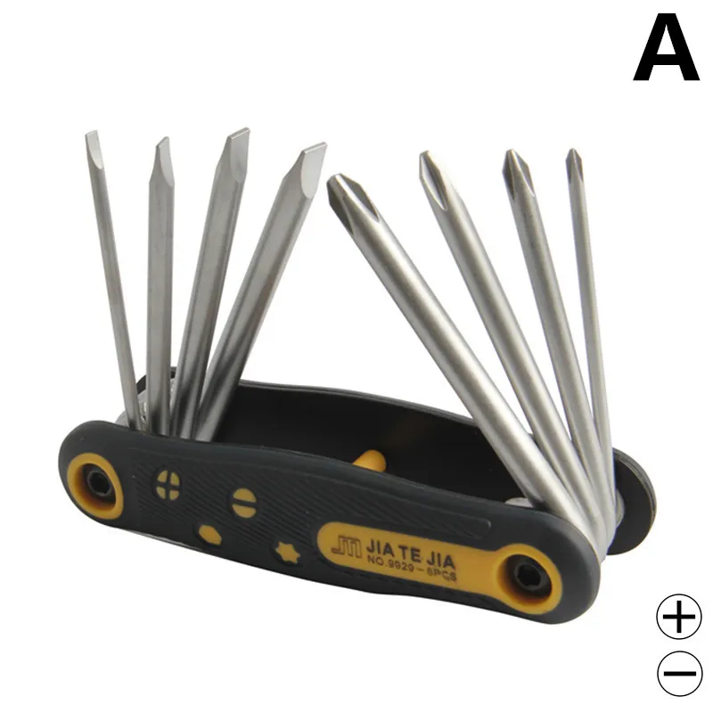 Набор отверток из хромированного ванадиевого сплава складные