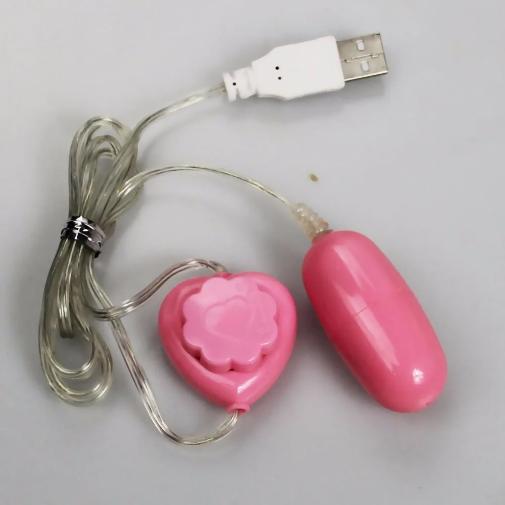 USB силовой вибратор массажер для яичек пуля сердце свободная Скорость Вибрация