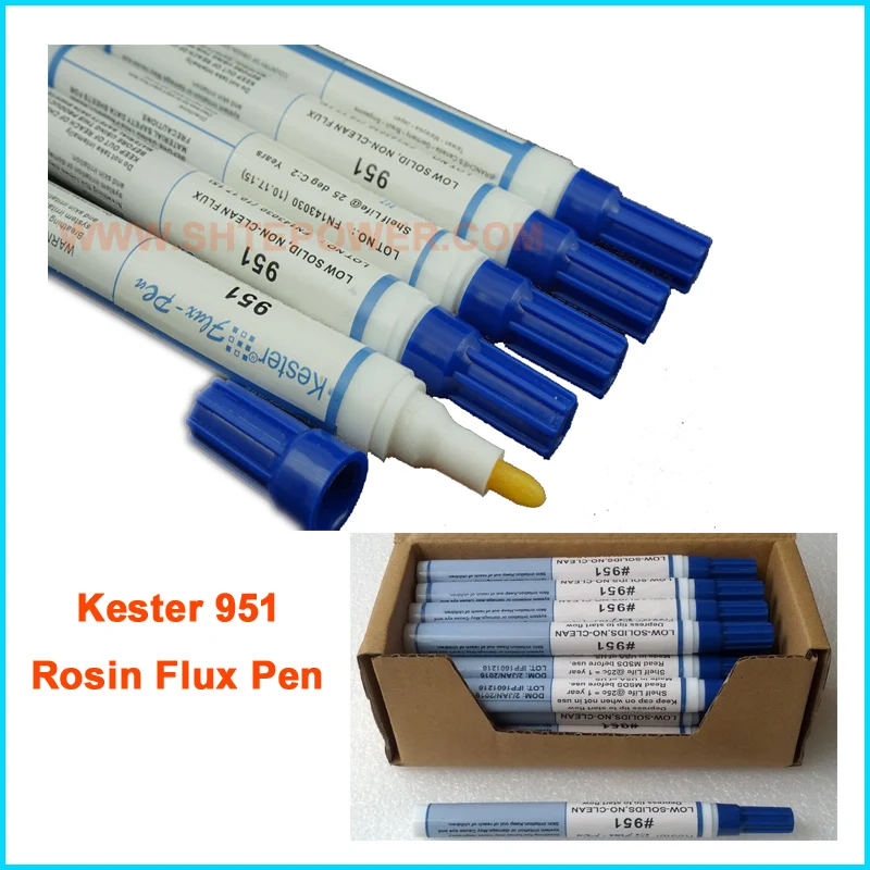 Флюсовая ручка Kester 951 10 мл флюсовая с низким содержанием твердых веществ