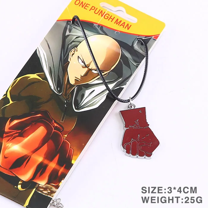 ONE PUNCH MAN Цепочки и ожерелья брелок Сайтама игрушки фигурная фигурка кукла