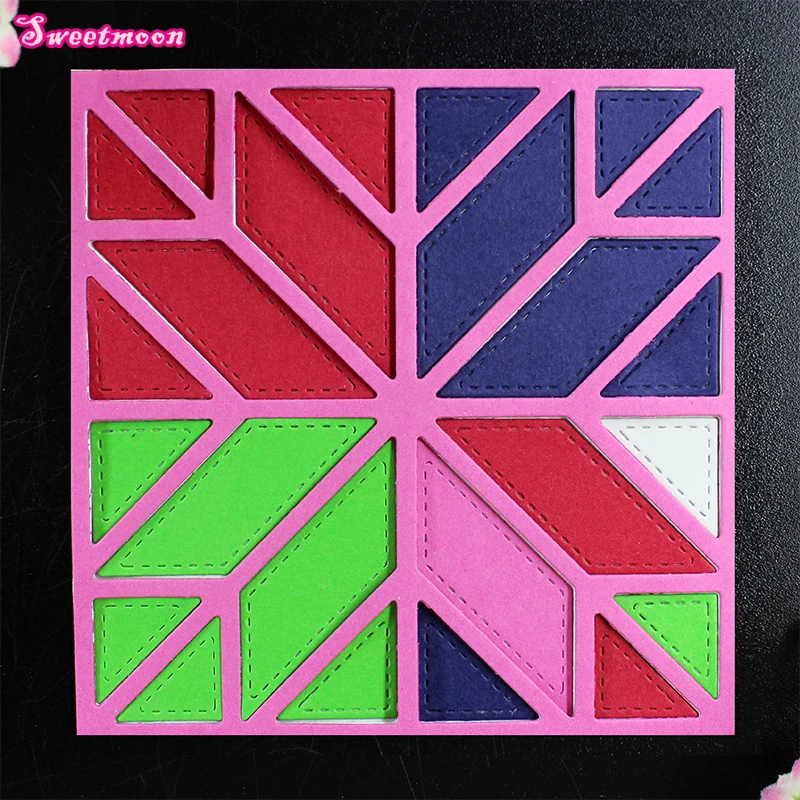 Головоломки крышка Записки карты металла умереть Штанцевые формы для DIY