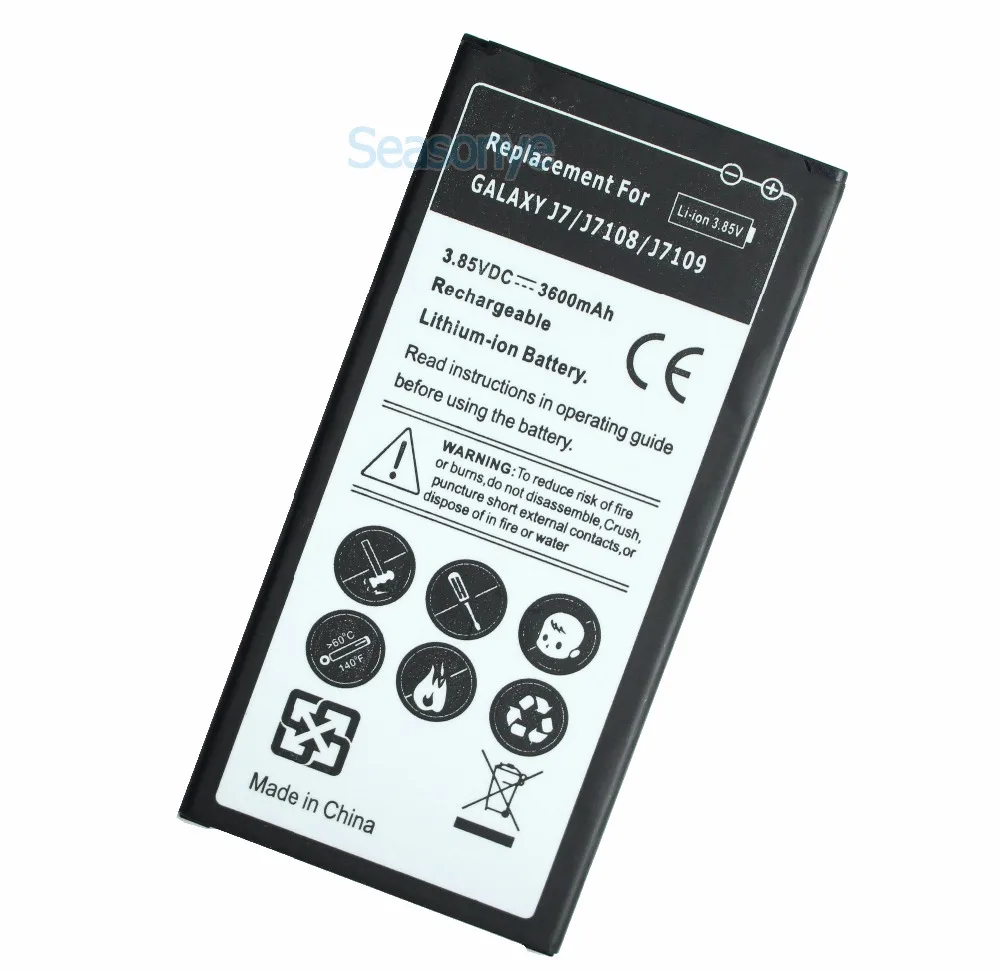 Seasonye 3600mAh EB-BJ710CBC / CBE сменный аккумулятор + универсальное зарядное устройство для