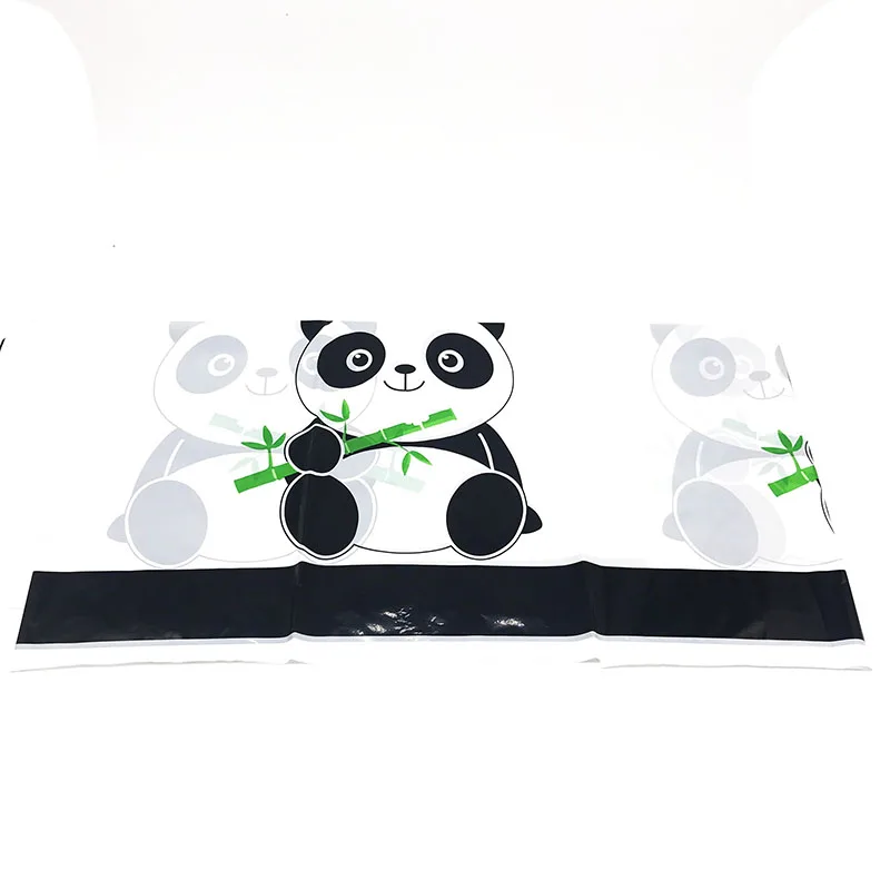 1 шт./упак. Panda пластиковые скатерти с изображением панды тема одноразовые