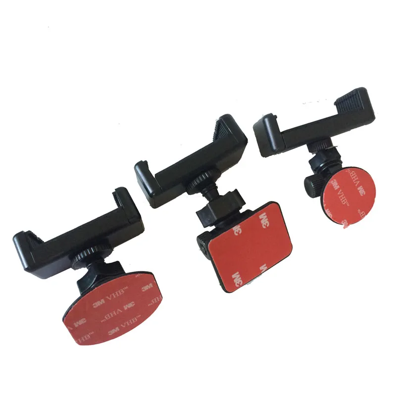 Держатель для телефона на клейкой основе выдвижной и вращающийся 360 градусов 3