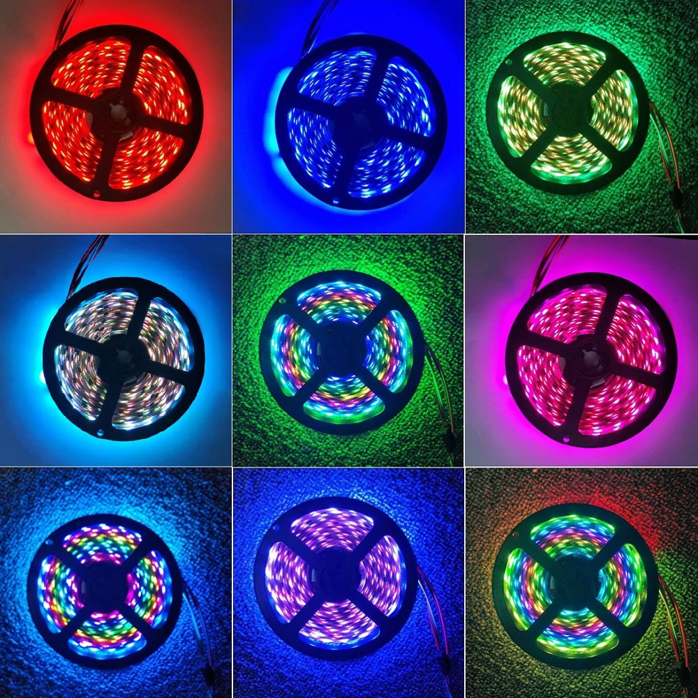 Миниатюрный контроллер RGB / RGBW с Wi Fi 5 В 12 24 постоянного тока iOS Android APP ИК пульт