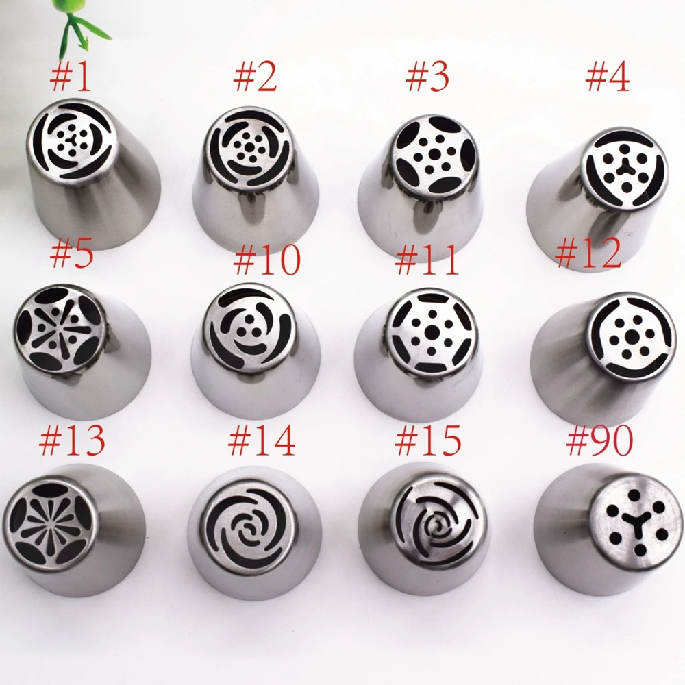 32 дополнительно 7 шт. русский Обледенение Трубопроводы Насадки Советы украшения