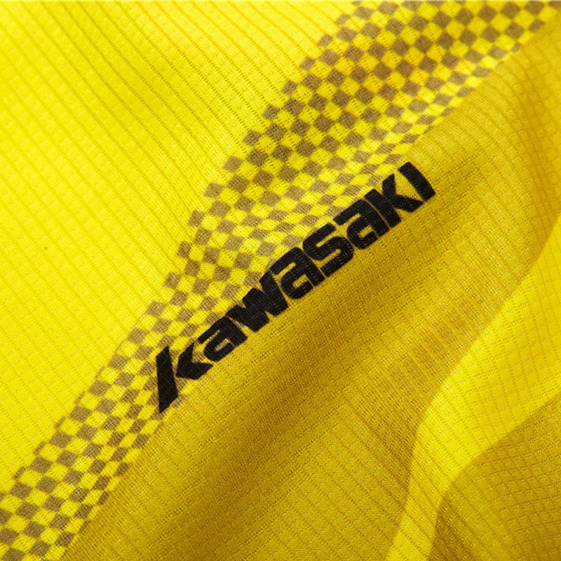 Kawasaki спортивная полиэстер бадминтон спортивные Для мужчин рубашка v-образным вырезом дышащие спортивные шорты футболки для Для мужчин ST-T1004