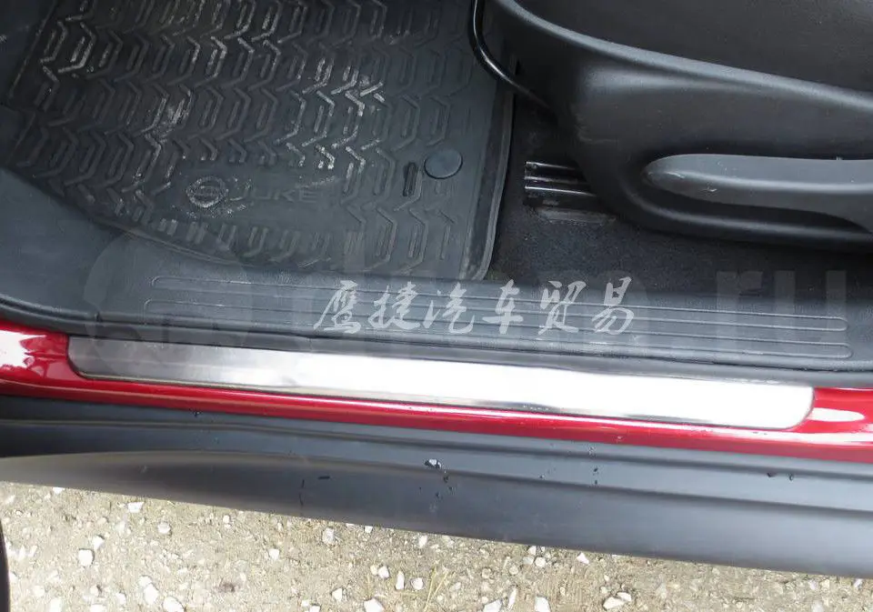 Накладка на порог из нержавеющей стали для NISSAN JUKE 2010 2019|juke|juke nissanjuke door sill |