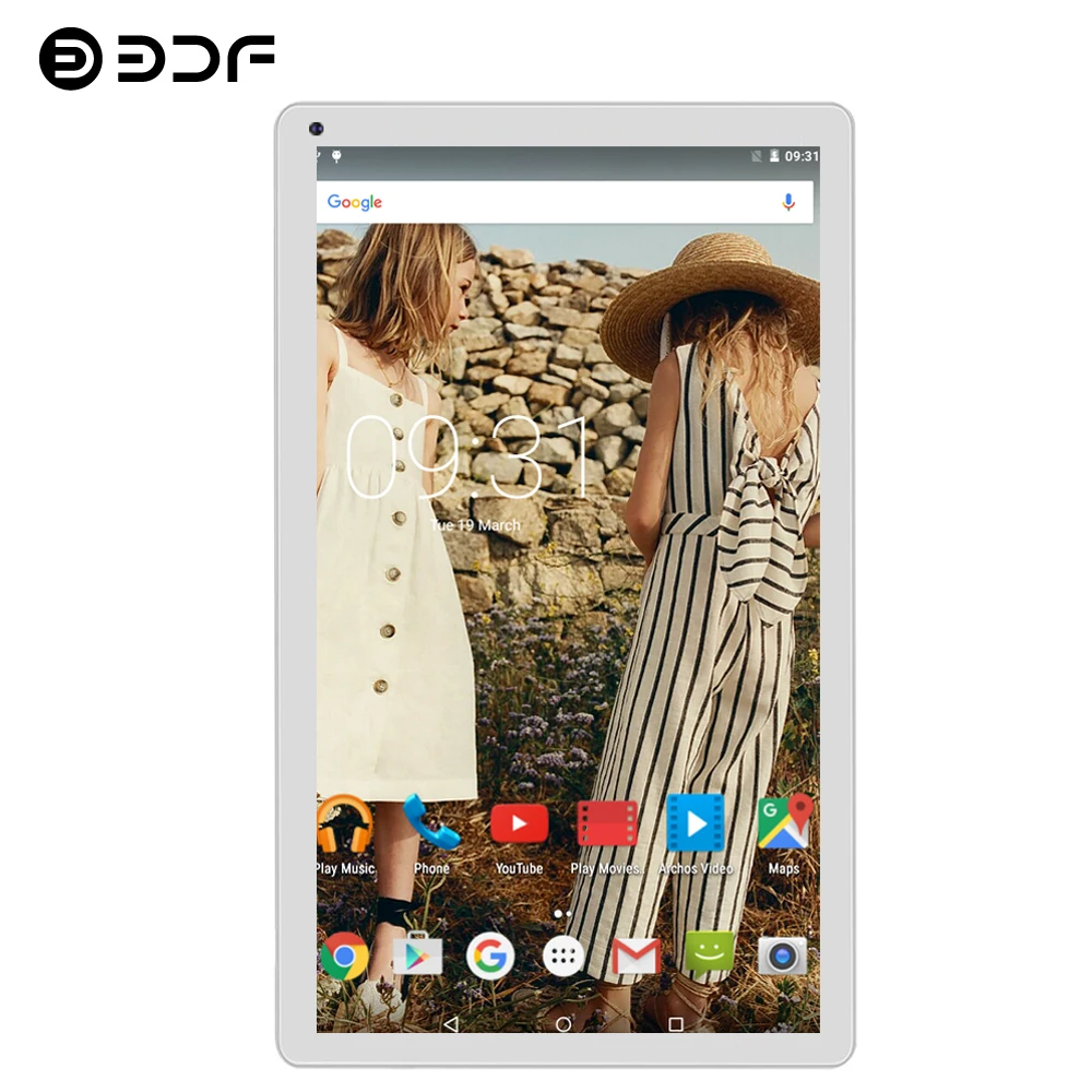 BDF 10 дюймов Android 5 1 планшетный ПК Гб ОЗУ 32 ПЗУ WiFi планшет ноутбук четырехъядерный