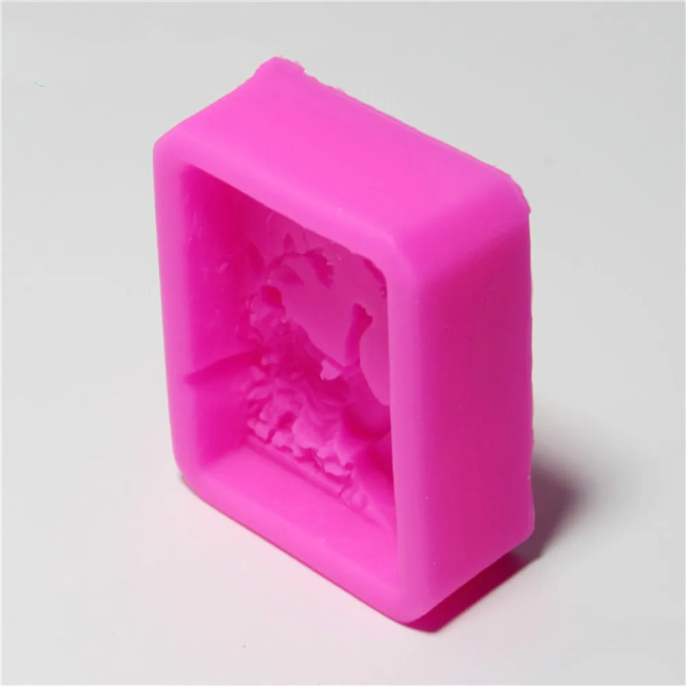 

Silicone Mould for dragonfly flower fairy Soap Making Soft Silicon Soap Mold