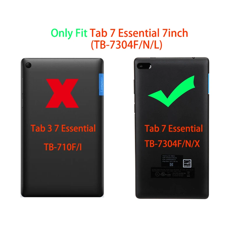 Силиконовый чехол MingShore Tab 7 Essential 7304F Прочный противоударный для планшета Lenovo 0