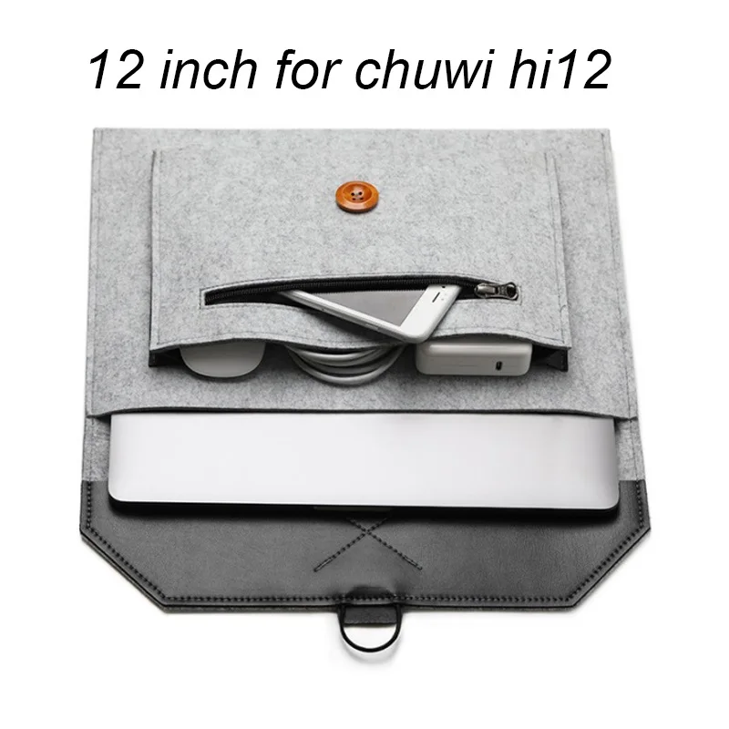 12 inch Light Gray Чехол для chuwi hi13 hi12 hi10 pro hi10 plus hi9 air Pouch сумка чехол для fire HD10 противоударный чехол для планшета - Цвет: 12 inch Light Gray