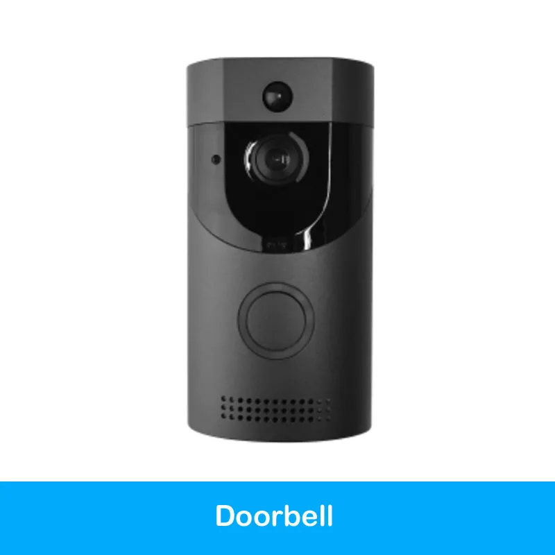 Standard B30 720 P беспроводной связи ели сигнализации ИК ночного видения ip-камера WI-FI дверной звонок B30 IP65 Водонепроницаемый Смарт видео дверной звонок - Цвет: Standard