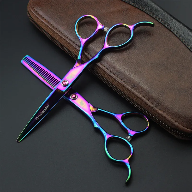 Парикмахерские ножницы для левой руки 6 дюймов|scissors professional|left handed shearshair scissors