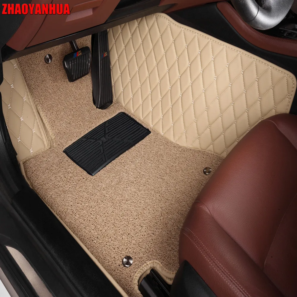 

"ZHAOYANHUA Car floor mats for Toyota Sienna XL30 XL20 7/8 seats MPV 5D heavy duty car-styling carpet floor liners(2004-now) "