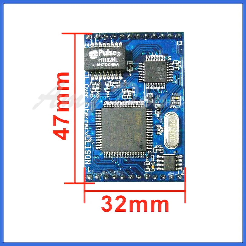 Встроенный Серверный модуль Серийный порт TTL к Ethernet TCP/IP передача через 2 порта UART