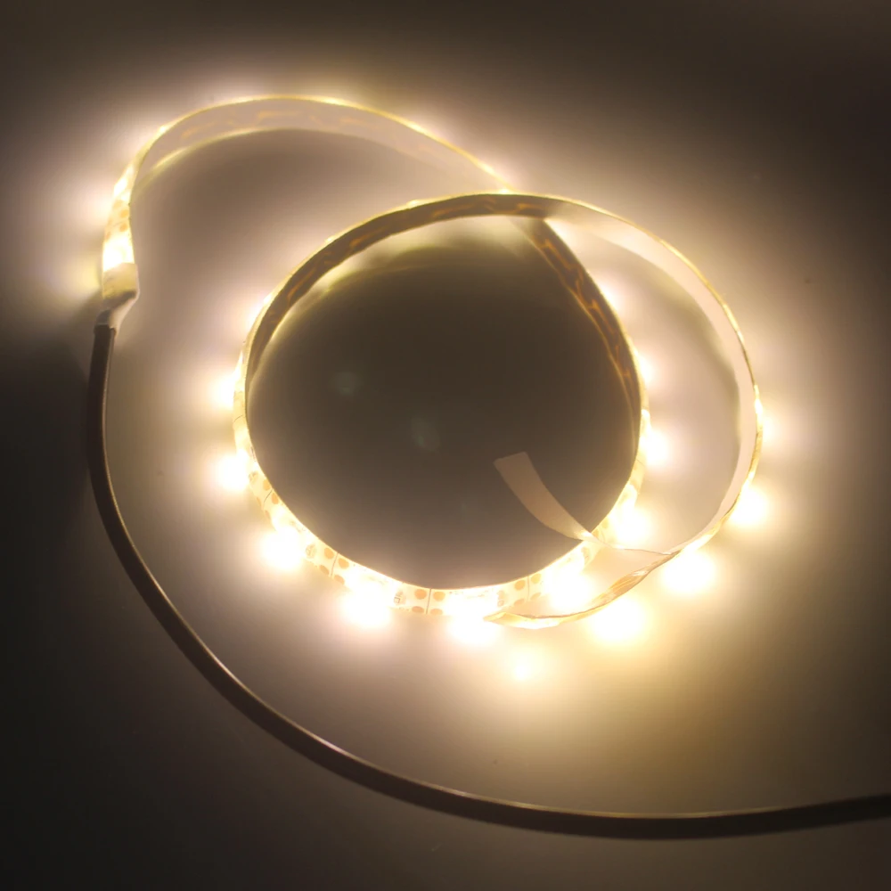 5V USB Мощность Светодиодные ленты светильник RGB 2835 3528 SMD HD ТВ настольных ПК Экран