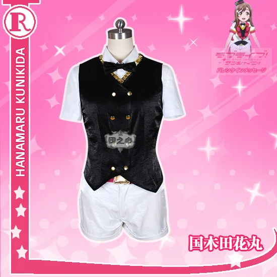 [На заказ] аниме Love Live! Костюм для косплея Aqours Kunikida Hana униформа SJ будущего костюм