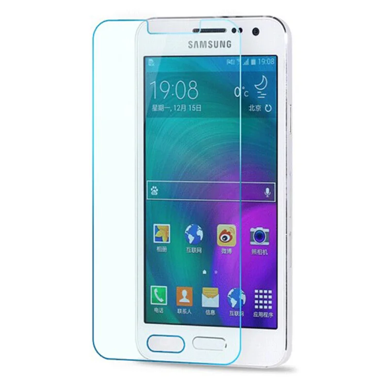 Защитная пленка для Samsung Galaxy A3 2016/2017/2018 из закаленного стекла | Мобильные телефоны