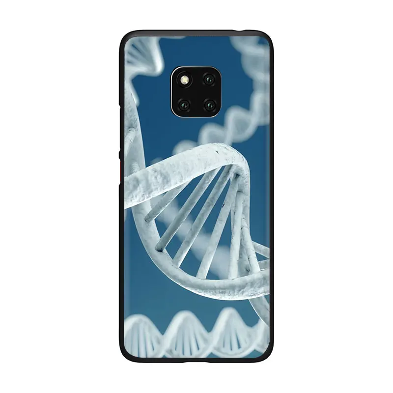 B10 Ретро ДНК научная иллюстрация мягкий чехол для телефона huawei P8 P9 P10 P20 P30 mate 10 20 30 Pro Lite Mini P Smart - Цвет: B10