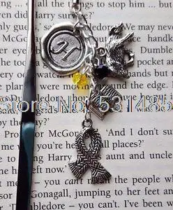 12 шт HP пуффендуй очаровательные закладки|hufflepuff charm|bookmark charm |