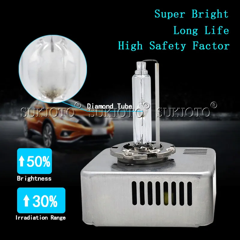 Ксеноновые d5s hid лампы SUKIOTO оригинальные D5S для фар 9285 410 171 92854101715500k 35 Вт комплект