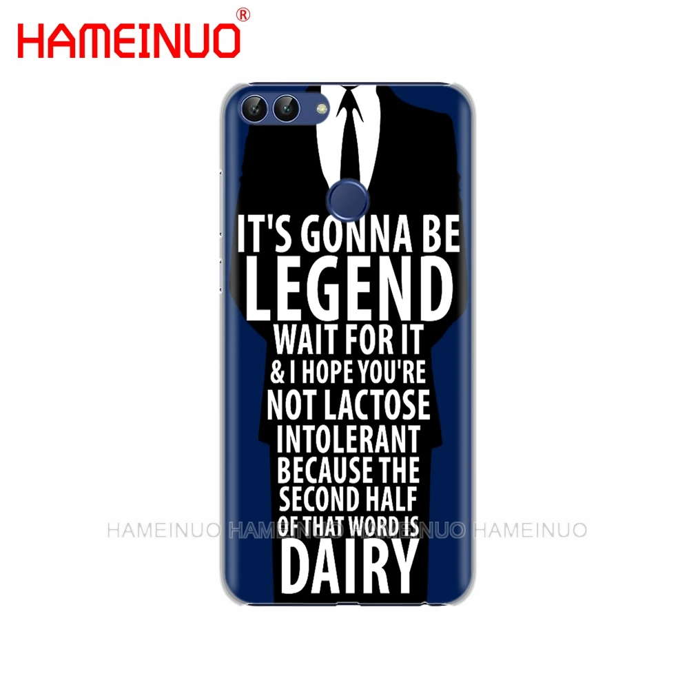 HAMEINUO Как я встретил вашу маму himym цитаты Чехол для мобильного телефона huawei Honor Y5 7C