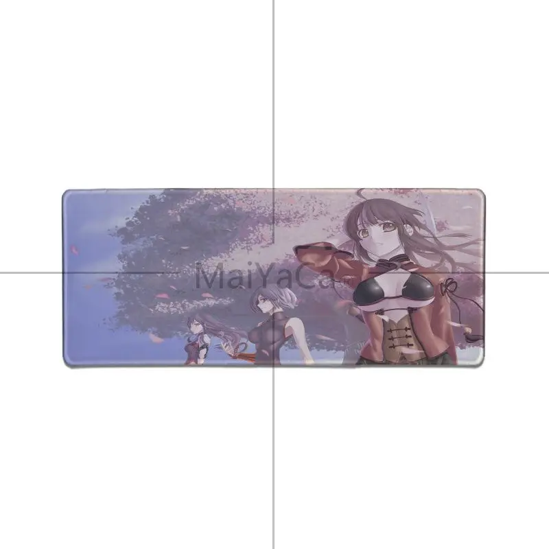 Lock Edge 30x80cm MaiYaCa Лидер продаж Blade Soul аниме уникальный настольный коврик игровой коврик для мыши большой игровой коврик для мыши анти-с блокировкой скольжения PC компьютерный стол коврик - Цвет: Lock Edge 30x80cm