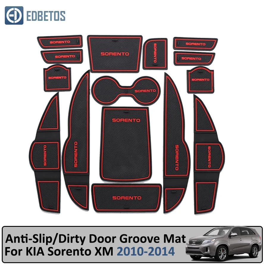 Противоскользящий коврик для KIA Sorento XM 2010 2011 2012 2013 2014 Kia R слот ворот Coaster