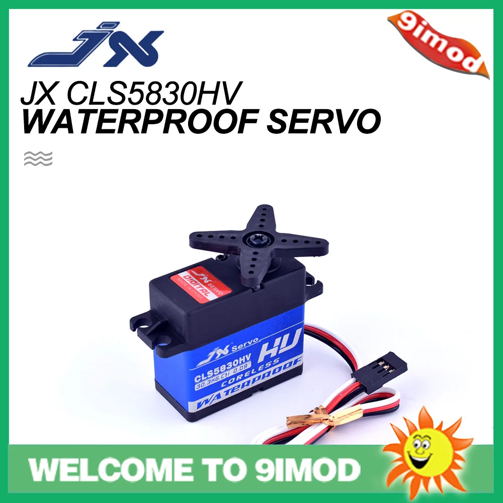 JX CLS5830HV 30 кг полностью металлический водонепроницаемый сервопривод без