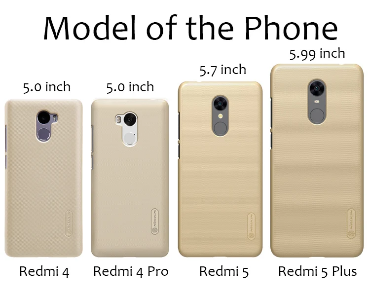 Чехол Nillkin для Xiaomi Redmi 7 6A 6 Pro 5 Plus суперматовый защитный чехол из ПК MiA2 Lite Nilkin|case