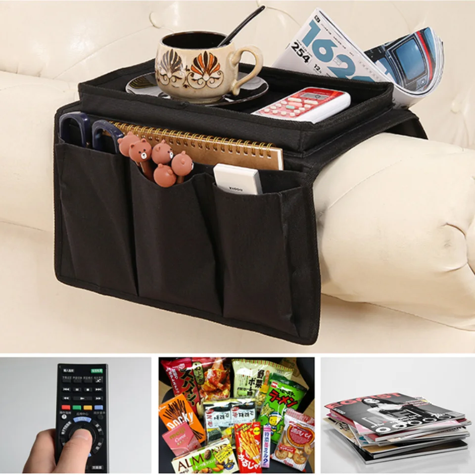 Складная сумка для хранения дивана с дистанционным управлением практичная 5