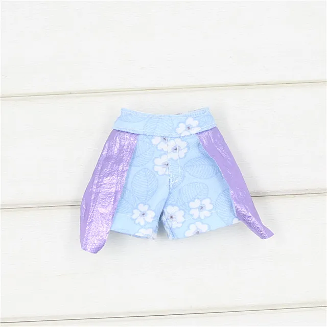 pants Blyth кукла ледяной шарнир тело licca тело крутая флуоресцентная пурпурная рубашка с спортивной сумкой - Цвет: pants