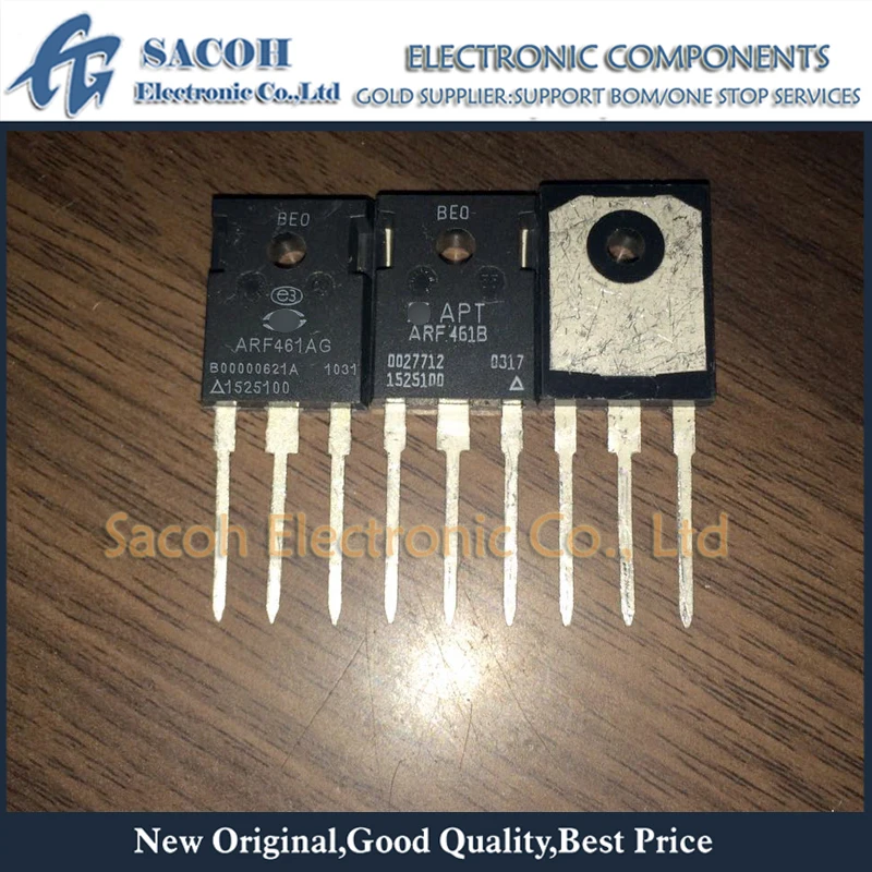 

New Original 1Pair(2PCS) ARF461AG ARF461A + ARF461BG ARF461B ARF461 TO-247 6.5A 1000V N-Ch RF Power MOSFET