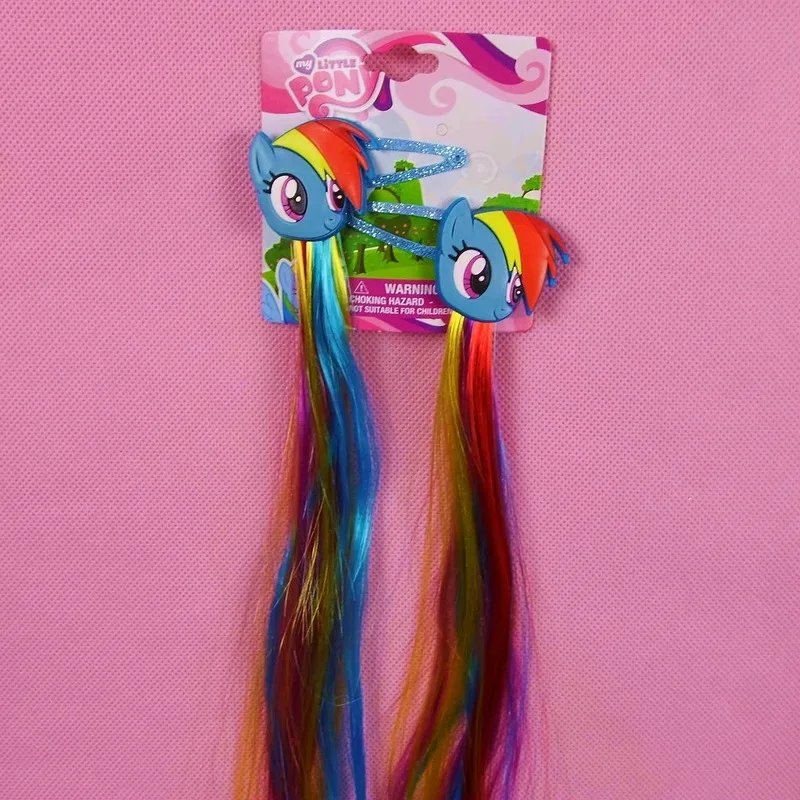 My Kids Girls Little Pony Cosplay Costumes Princess Braid Hair Clips Accessories Headwear | Тематическая одежда и униформа