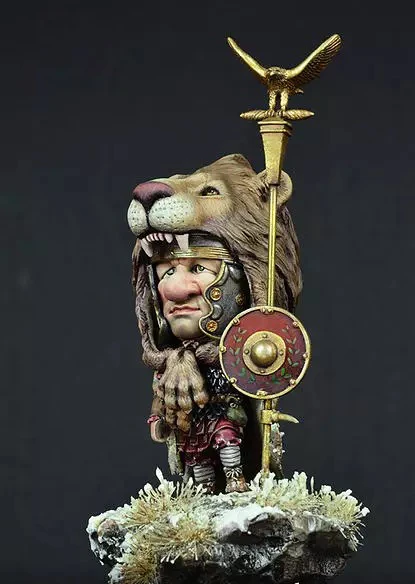 54 мм SD Q Edition Rome Guard Resin Soldier + терраса NP-003 | Игрушки и хобби