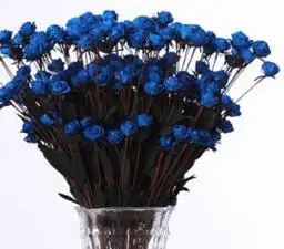 blue Длина 65 см 15 шт. красный фиолетовый розовый искусственный цветок розы свадебное украшение подарок на день Святого Валентина искусственный цветок - Цвет: blue