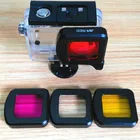 Водонепроницаемый чехол SJCAM SJ8 УФ-фильтр CPL, чехол для экшн-камеры Sj8 Plus